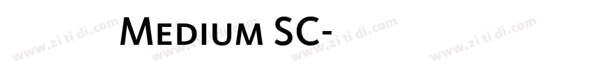 蒙纳凌慧体 Medium SC字体转换 蒙纳凌慧体 Medium SC字体转换